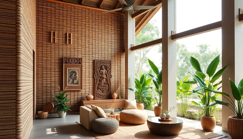 textured balinese interior elegance