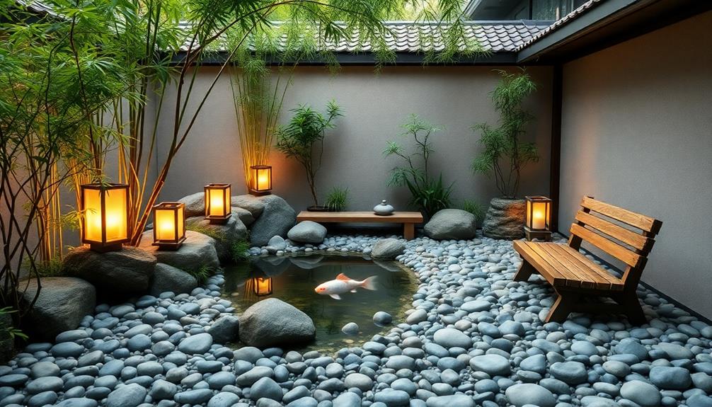 tranquil nature retreat space