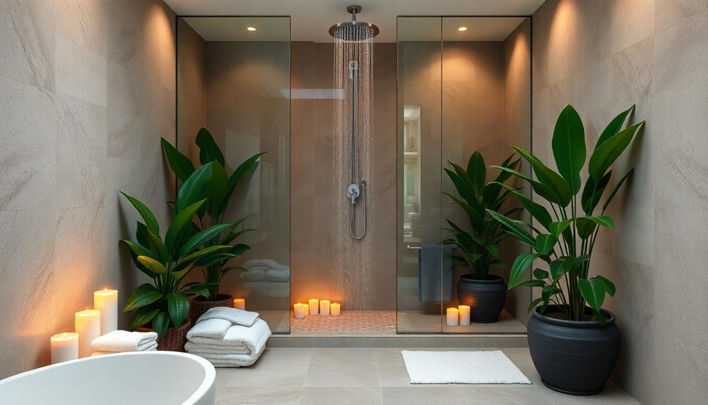 transform shower into spa