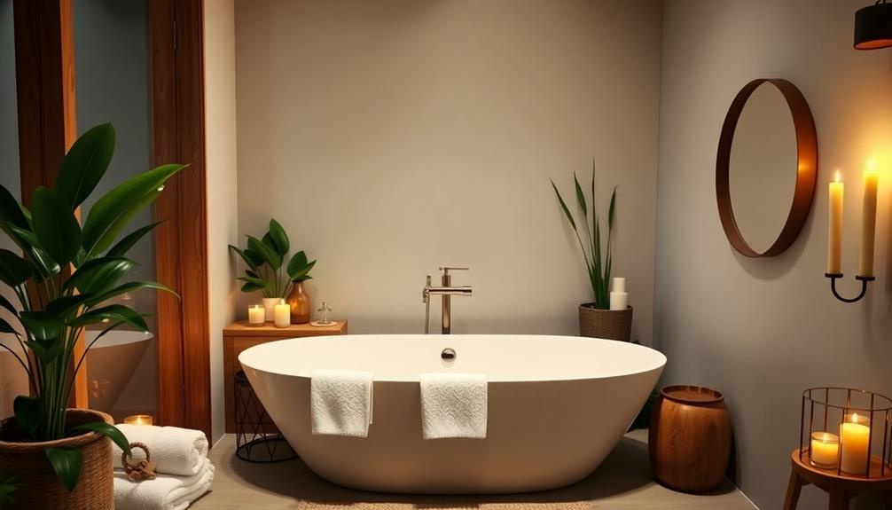 transform small bathroom oasis