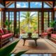 tropical retreat home decor