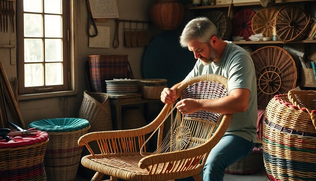 wicker repair methods explained