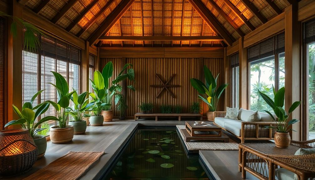 zen balinese home design