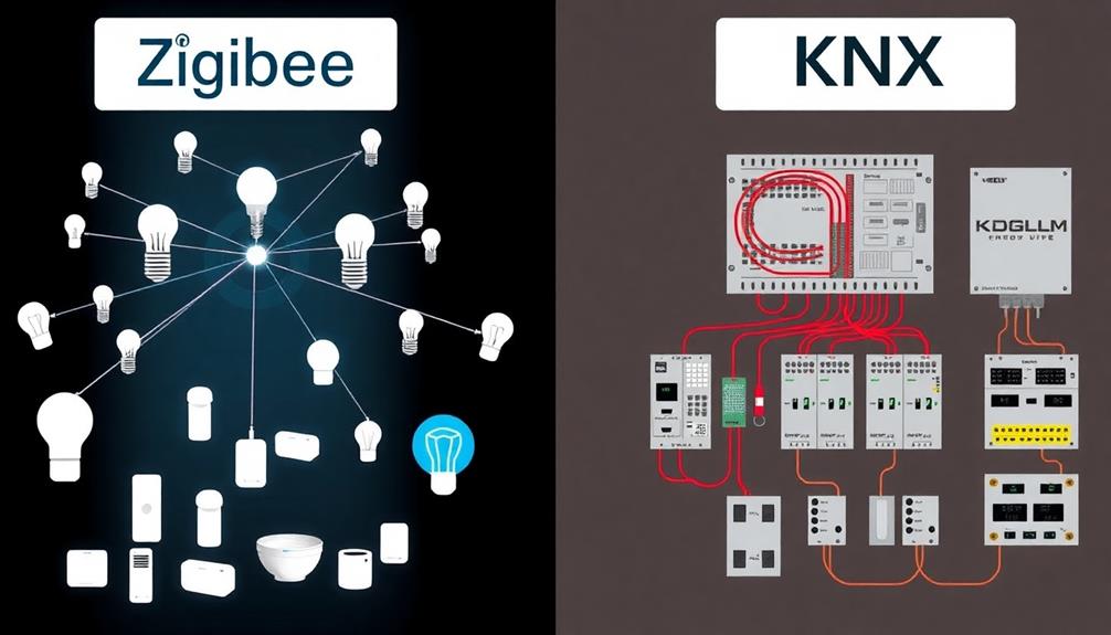 zigbee and knx comparison