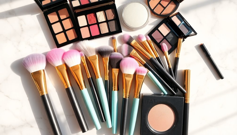 affordable professional makeup brushes