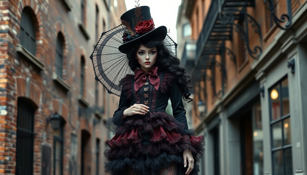 gothic victorian fashion fusion