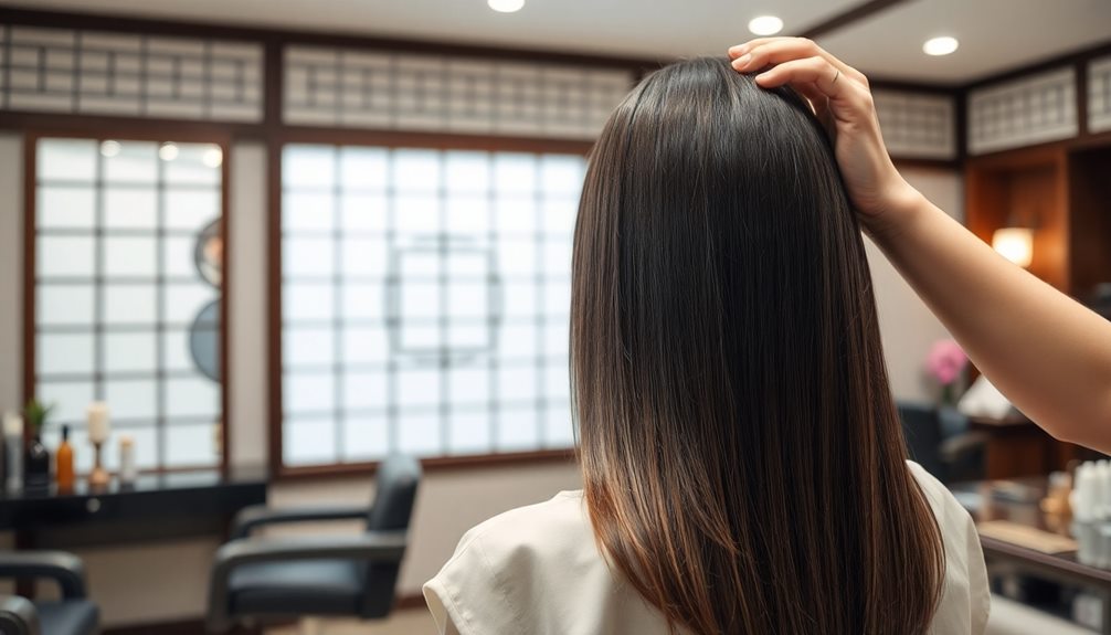 japanese hair straightening methods