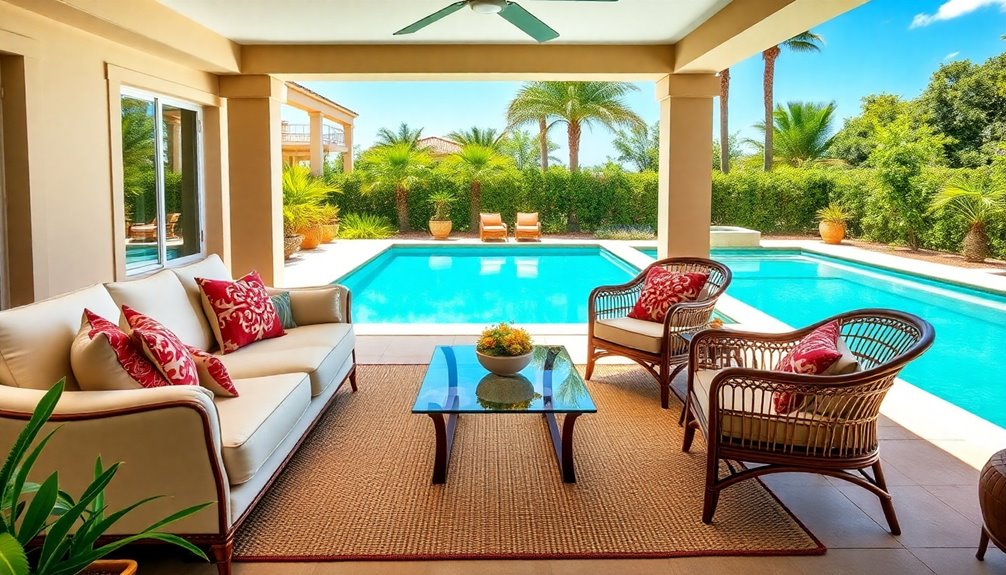 luxurious mediterranean patio sets