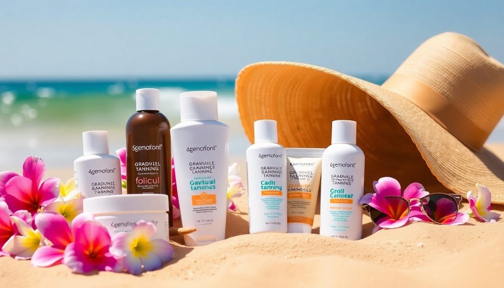 slow sunless tanning solutions