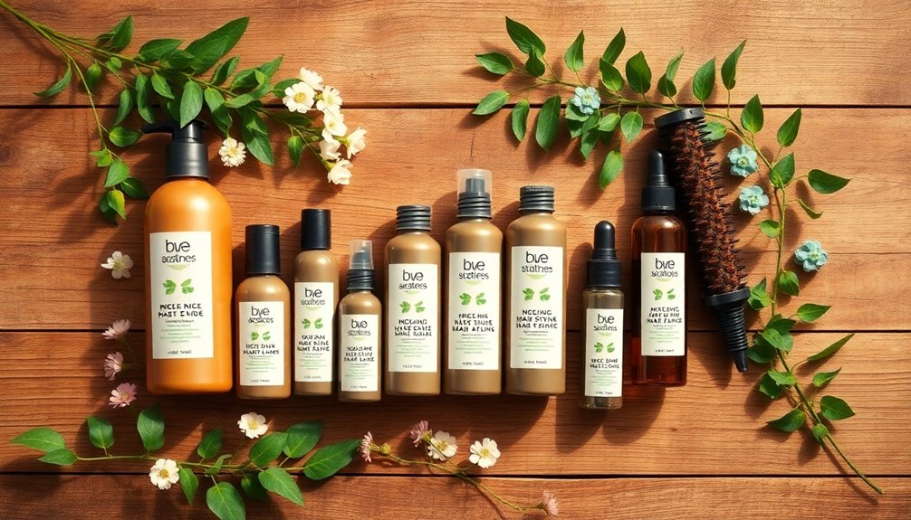 sustainable hair styling products