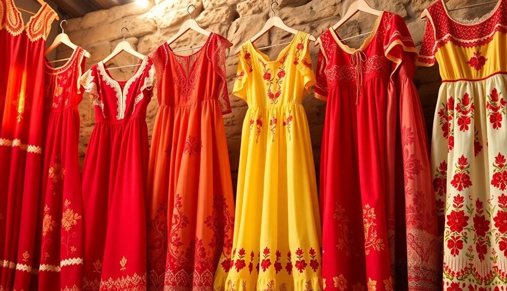 artisan spanish dresses collection