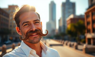 attractive mustache styles revealed