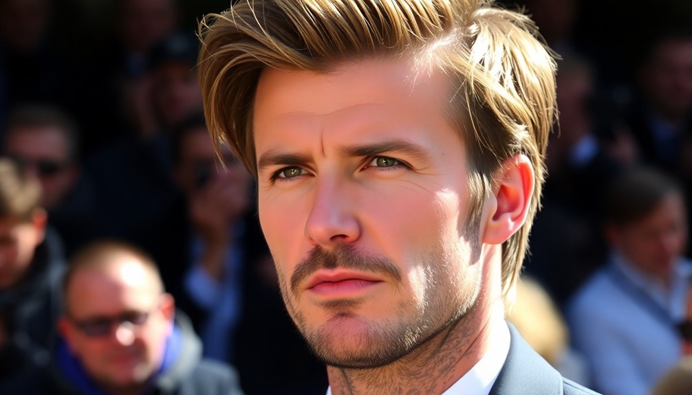 beckham s iconic hairstyle transformations