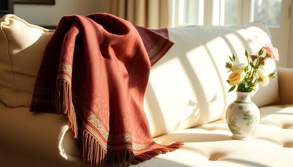 care for heirloom throws