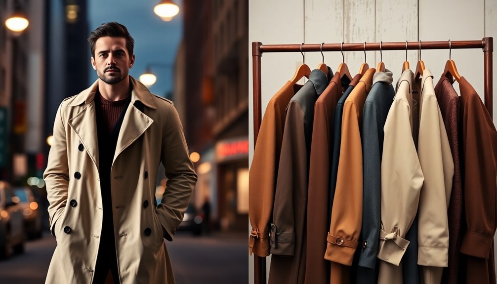 choosing men s trench coats