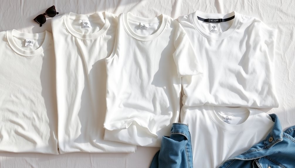 choosing the perfect white tee