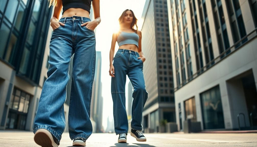 choosing the right baggy jeans