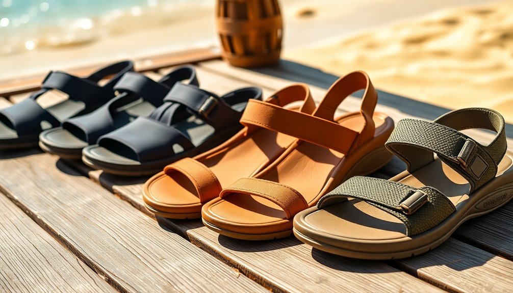 choosing the right sandals