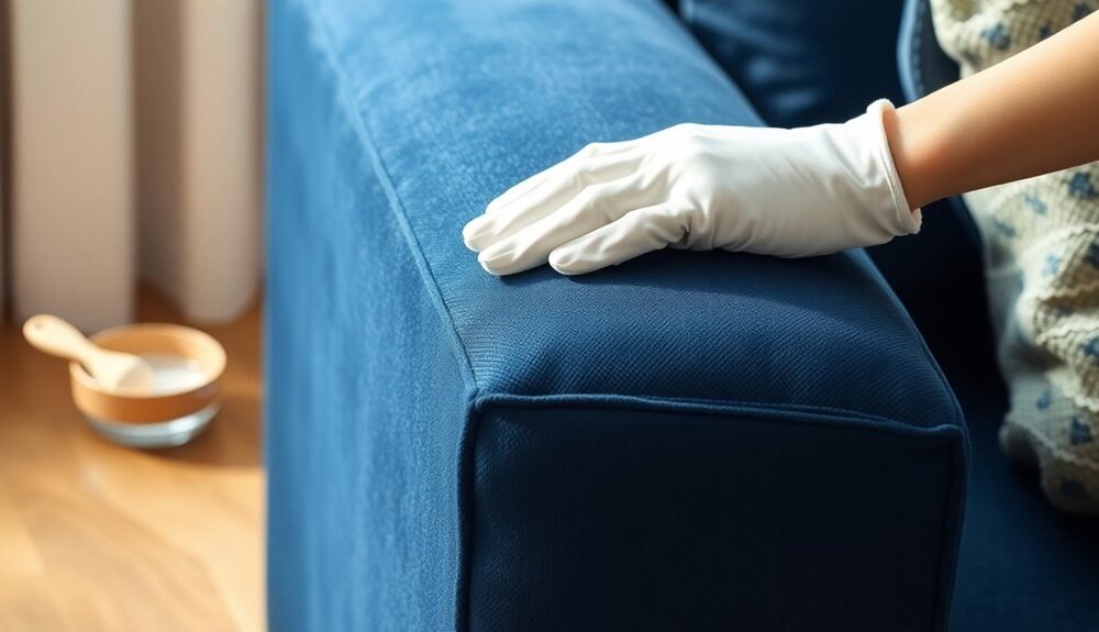 cleaning sofa armrests effectively