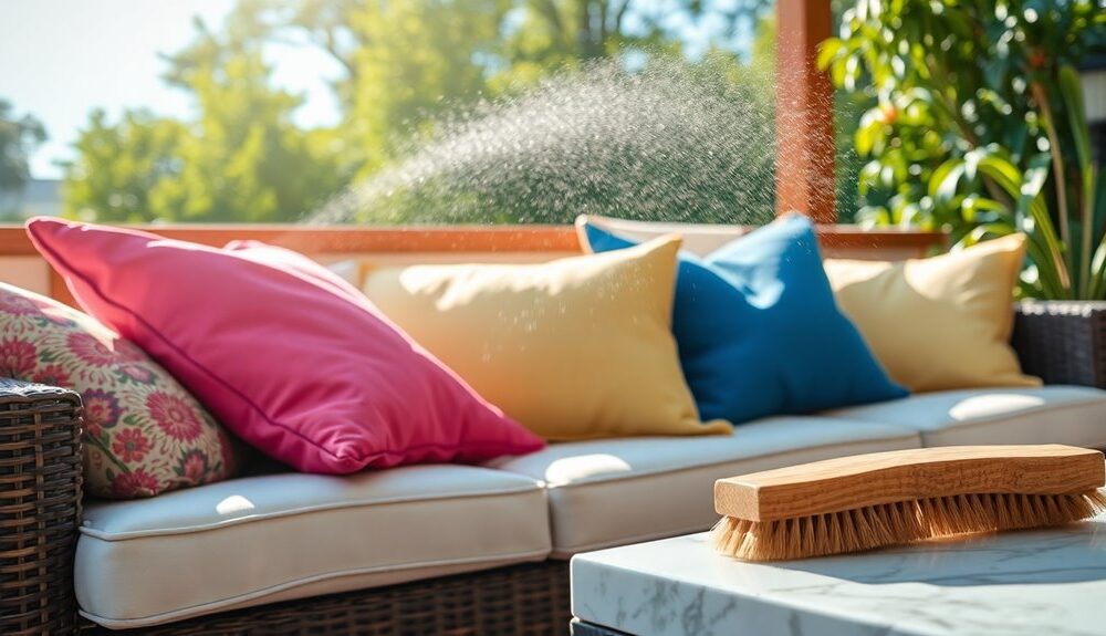 cleaning sofa cushions effectively