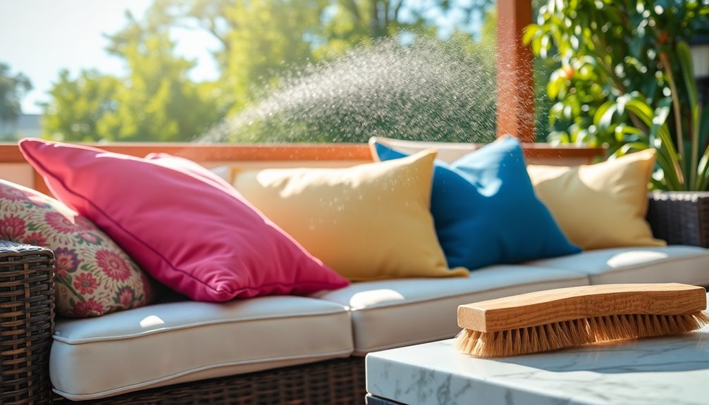 cleaning sofa cushions effectively