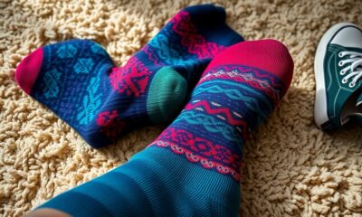 comfortable and stylish crew socks