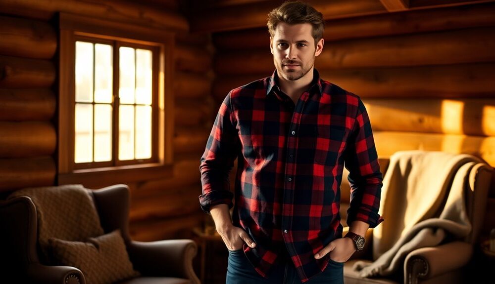 comfortable and stylish flannels