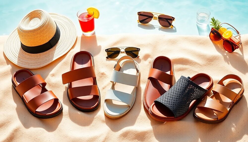 comfortable and stylish sandals