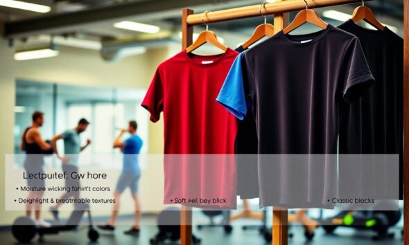 comfortable and stylish workout shirts