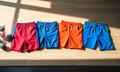 comfortable gym shorts 2024