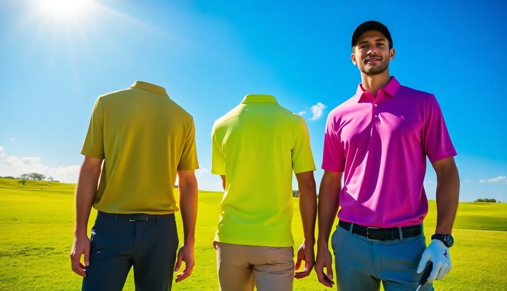 comfortable stylish golf shirts