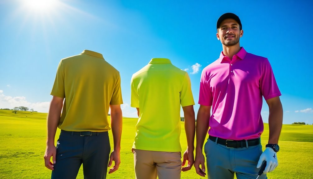 comfortable stylish golf shirts