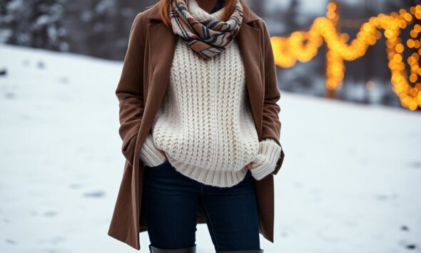 cozy chic winter outfits