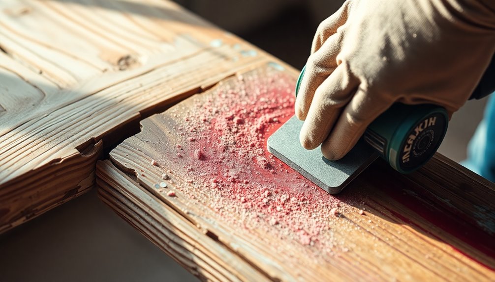 effective wood surface preparation