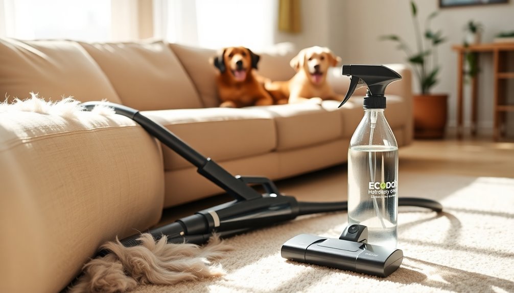 eliminate dog odor furniture