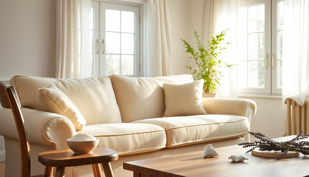 eliminate musty furniture odor