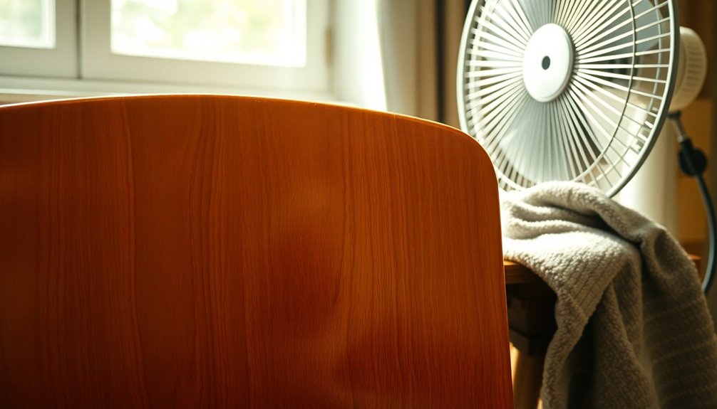 furniture drying process