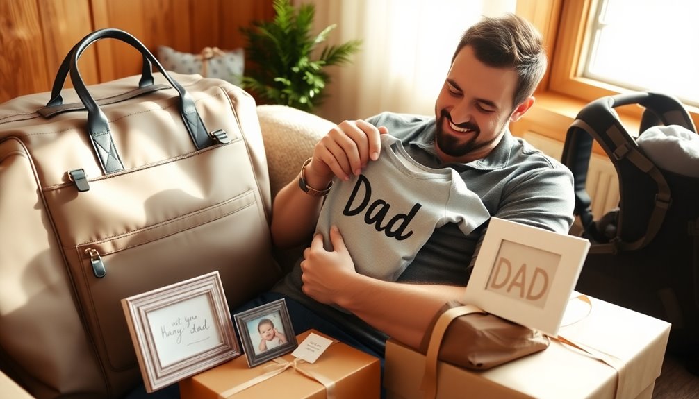 gift selection for new fathers