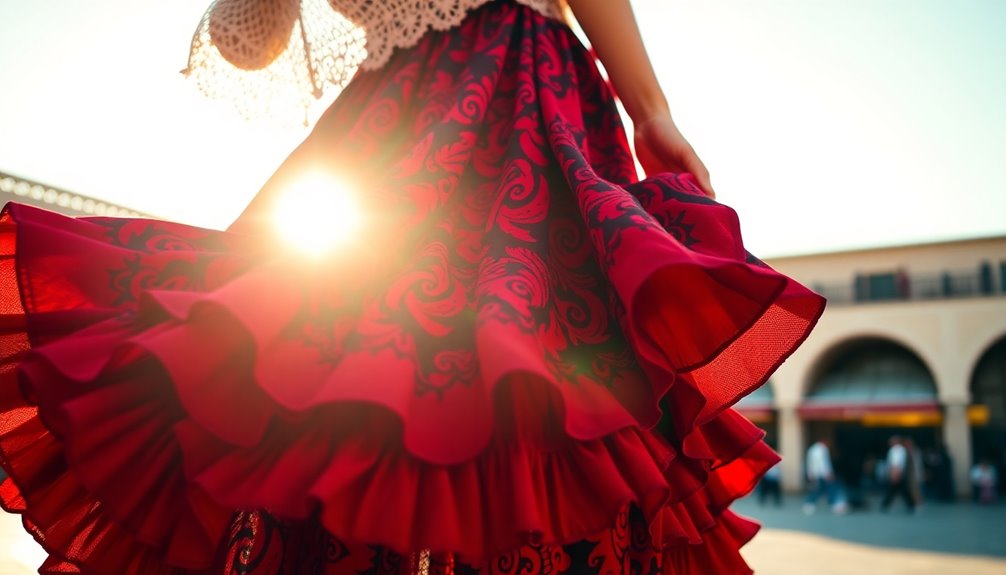 iconic cultural dress silhouette