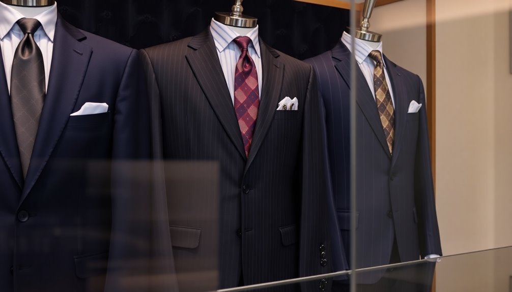 luxury suit brand selection