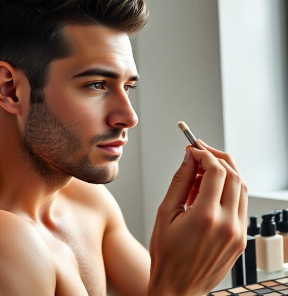 men s makeup for confidence