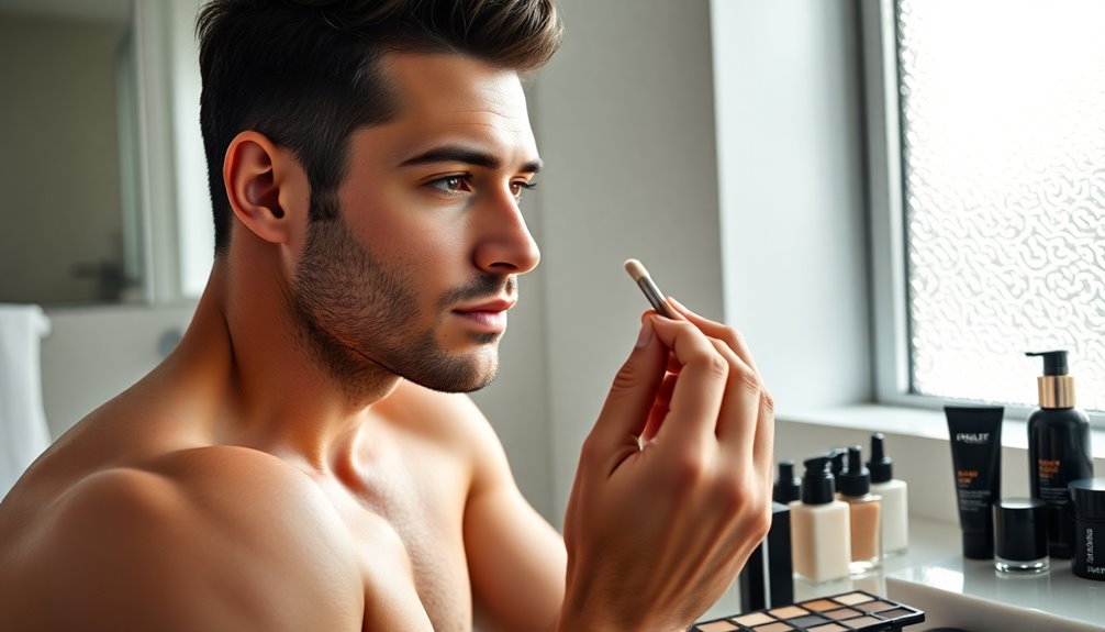 men s makeup for confidence