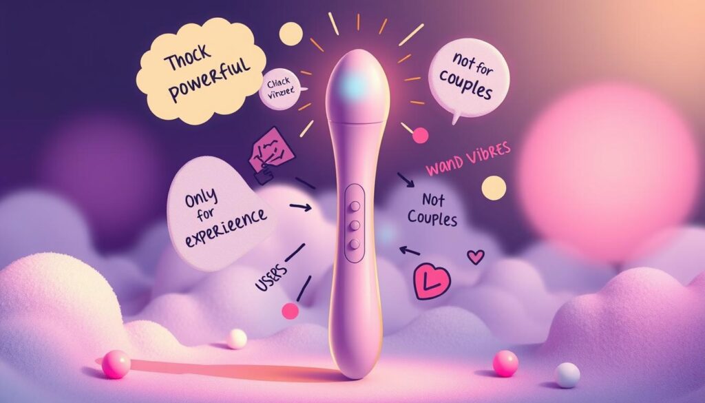 misconceptions about wand vibrators