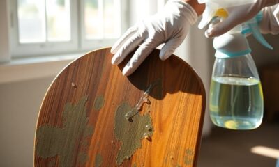 mold removal from furniture