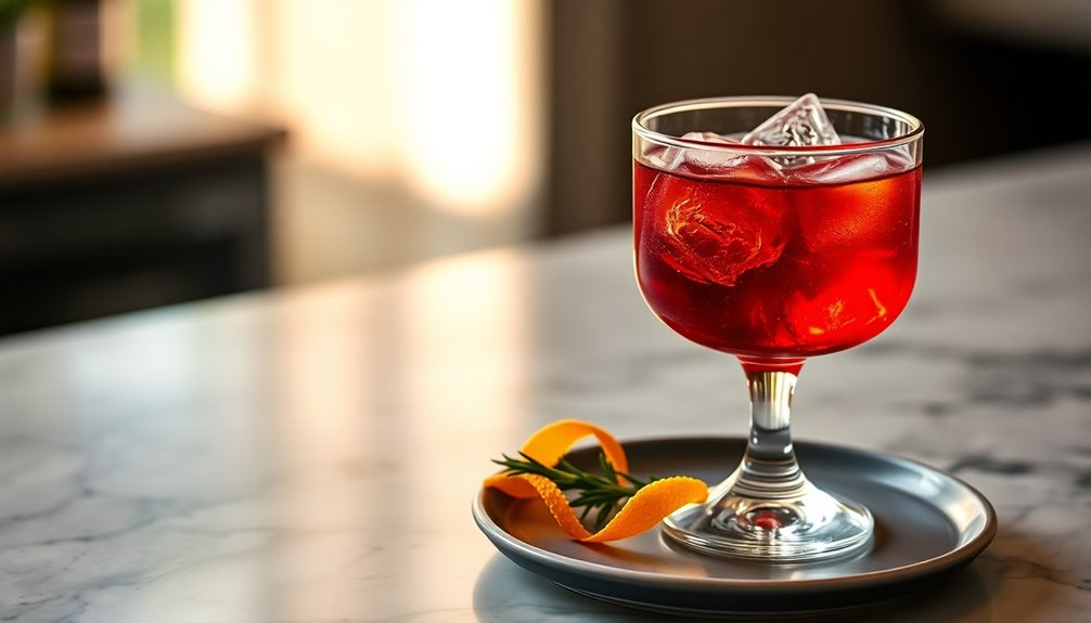 negroni caloric composition analysis