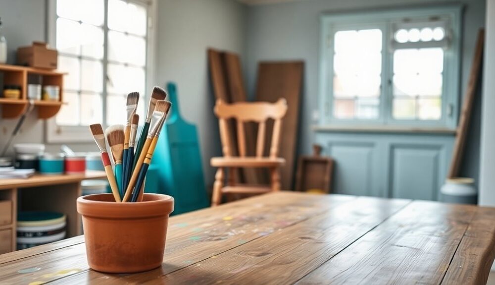 painting wooden furniture guide