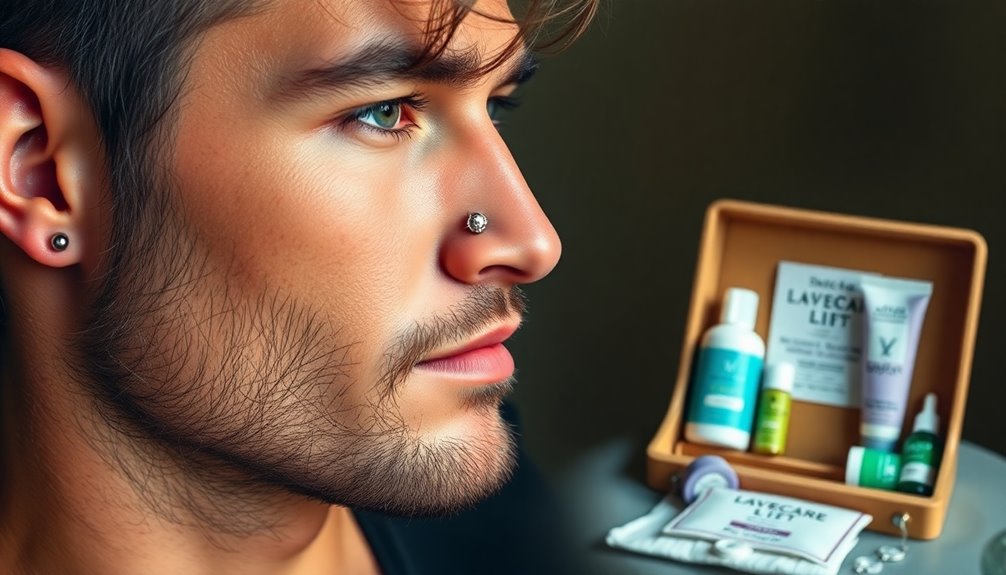 piercing care and maintenance