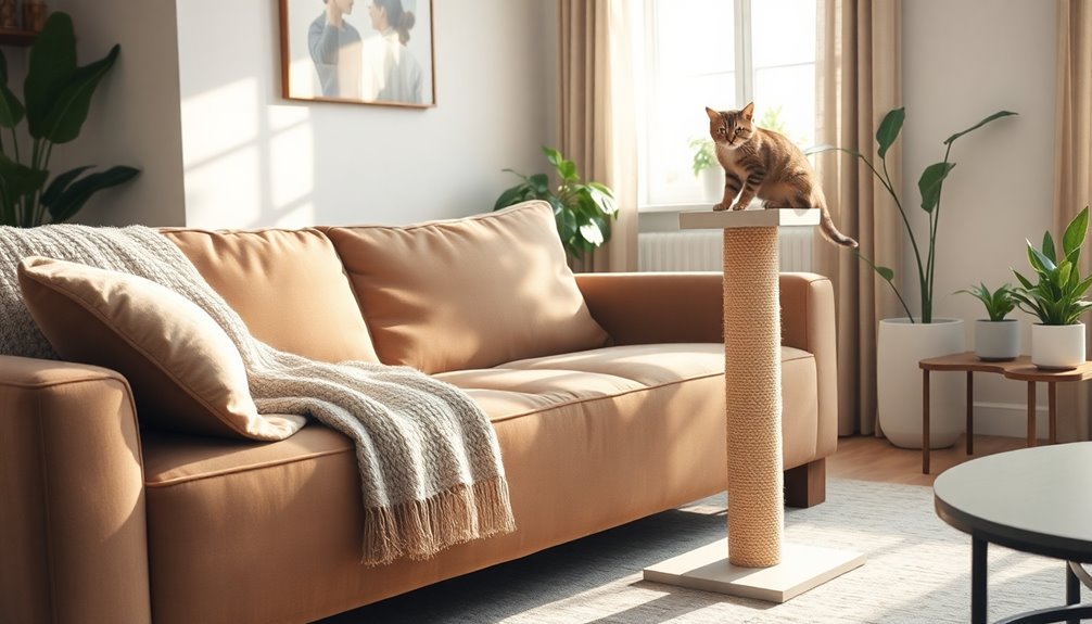 protect sofa from scratching