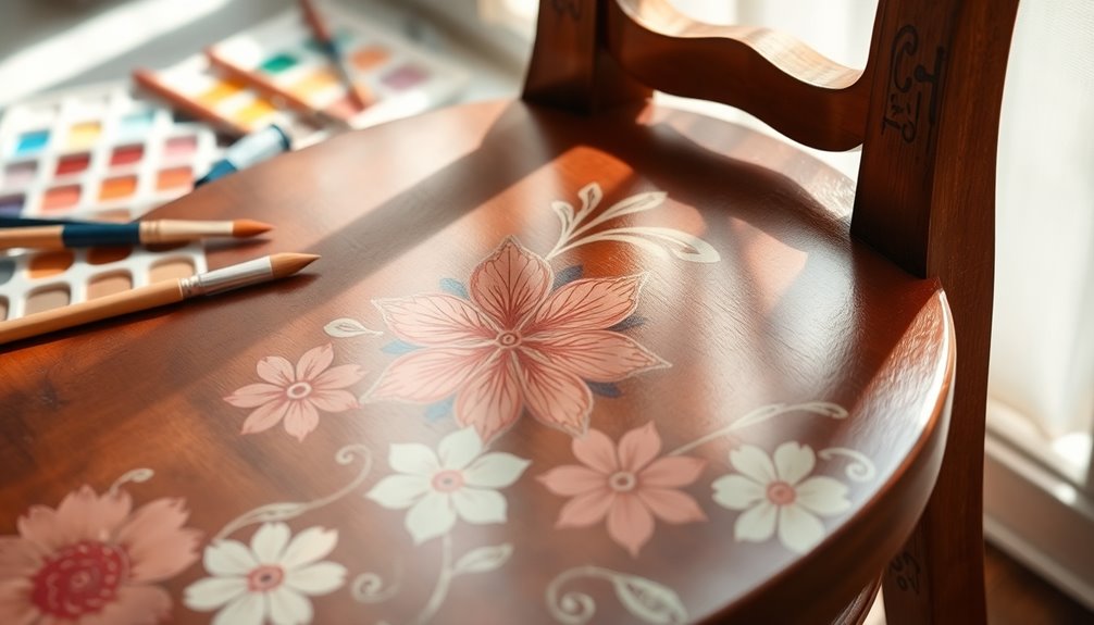 protecting decoupage finishes effectively