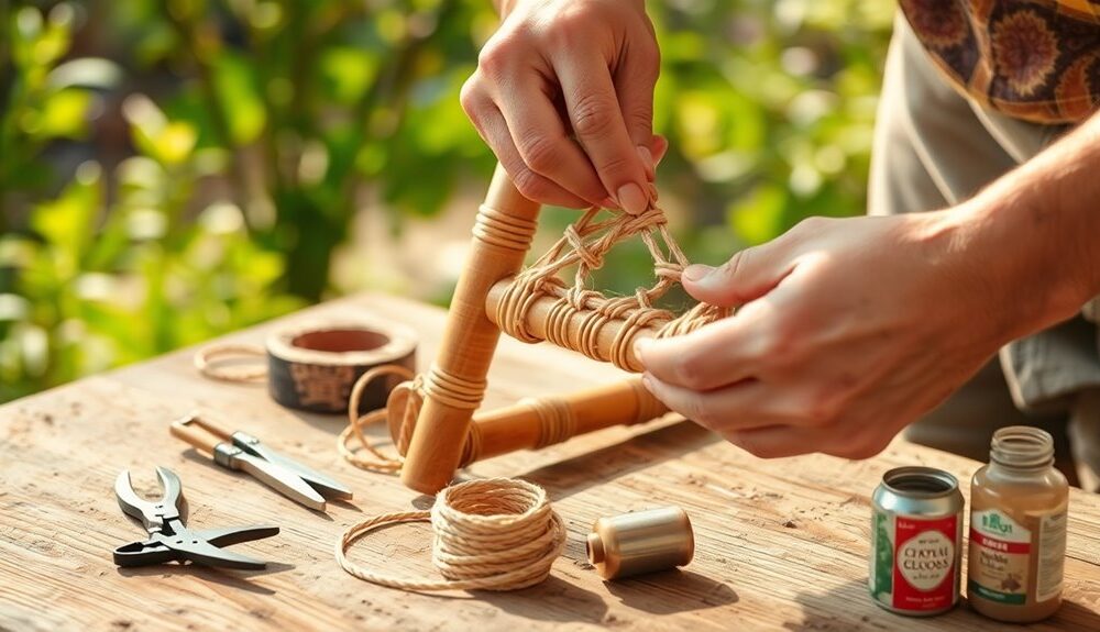 repairing rattan furniture tips